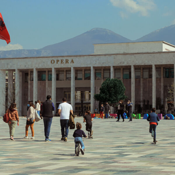 atrakcje Albania Plac Skanderbega