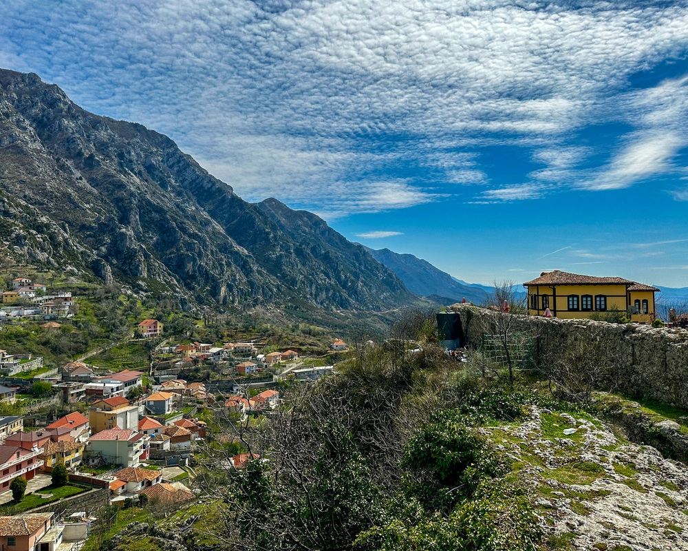 Kruja - widok na góry