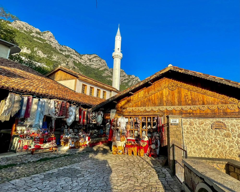 Kruja Albania, Stary Bazar