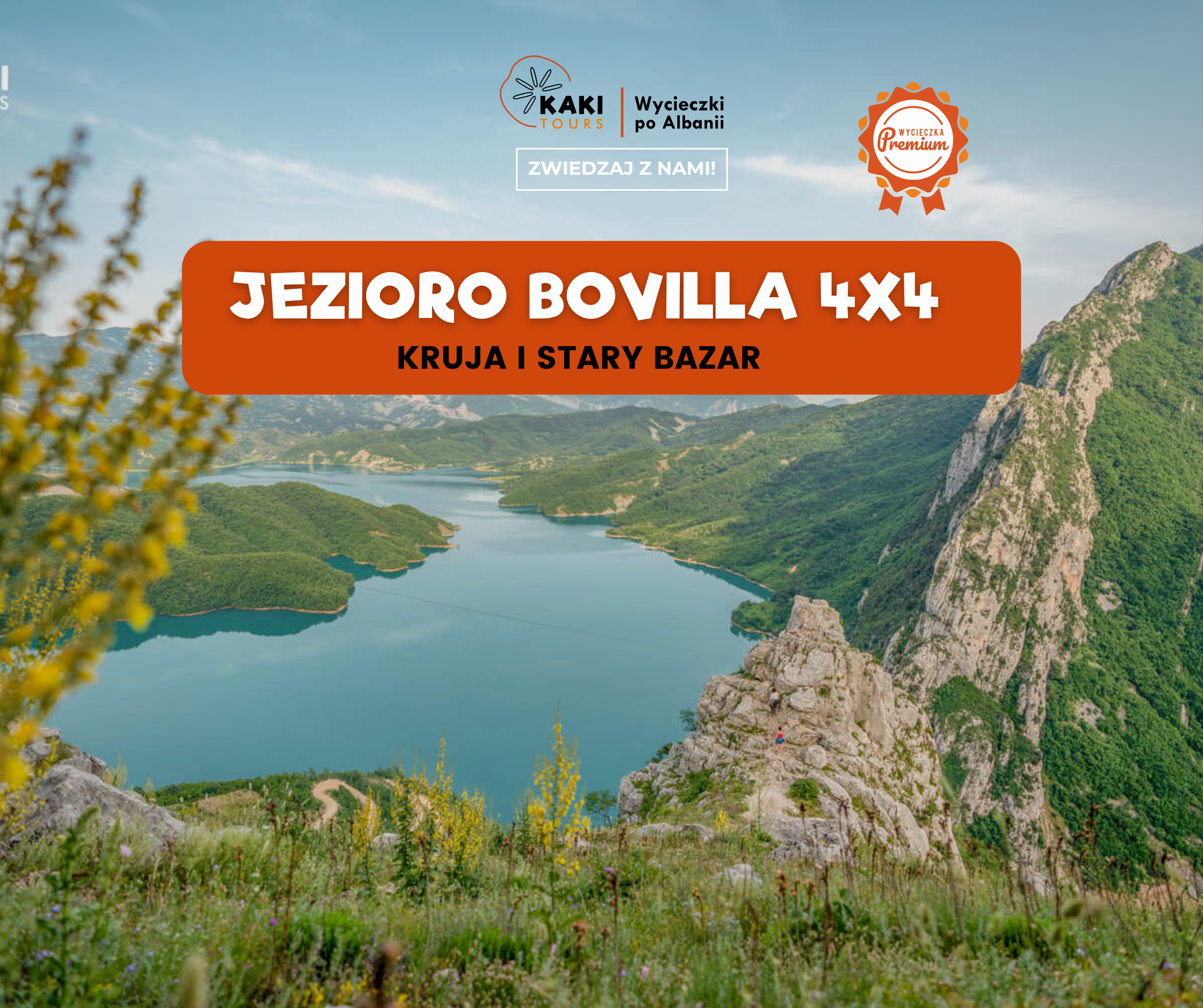 Jezioro Bovilla, Gamti i Kruja 4x4 – wycieczki z Kaki Tours