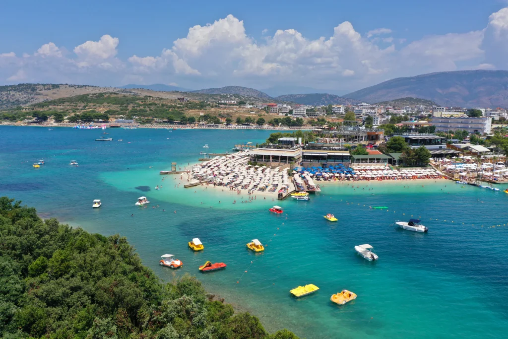 Albania w maju wybrzeże