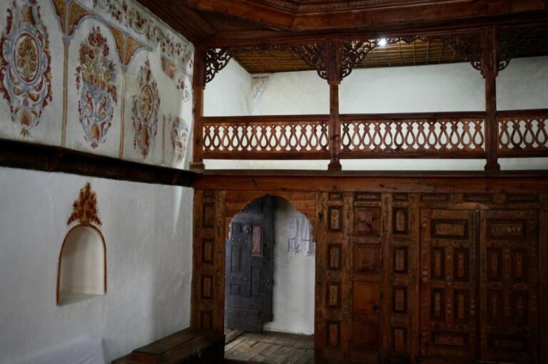 balkon wewnętrzny dom Zekate, Gjirokaster